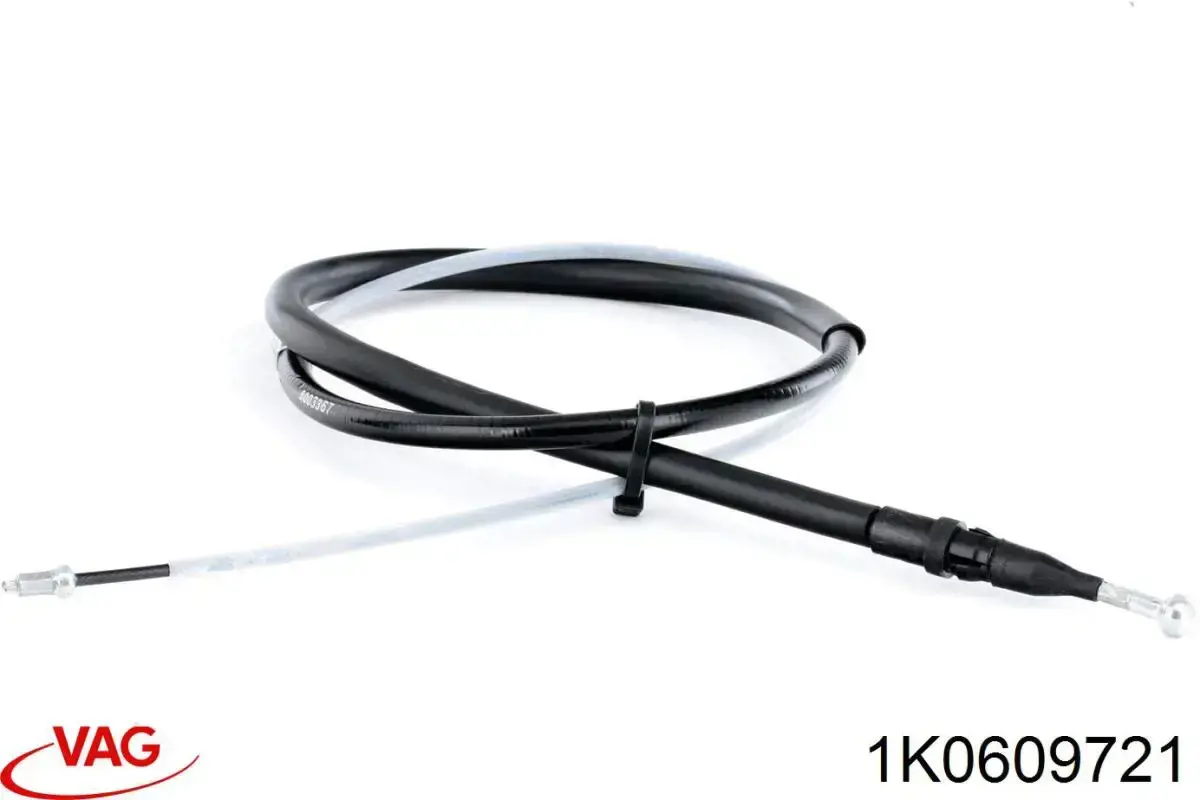 Cable de freno de mano trasero derecho/izquierdo VAG 1K0609721