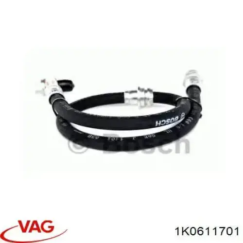Tubo flexible de frenos delantero VAG 1K0611701