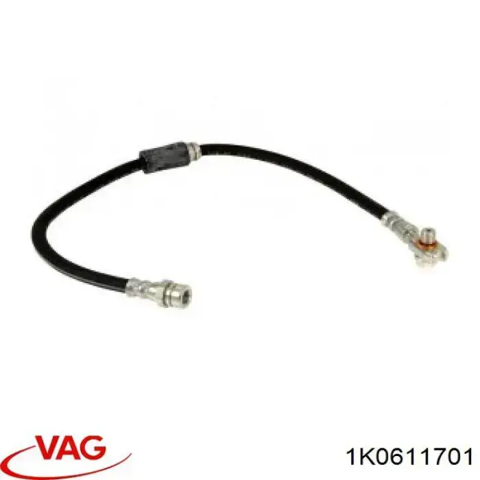 1K0611701 VAG Tubo de frenos delantero