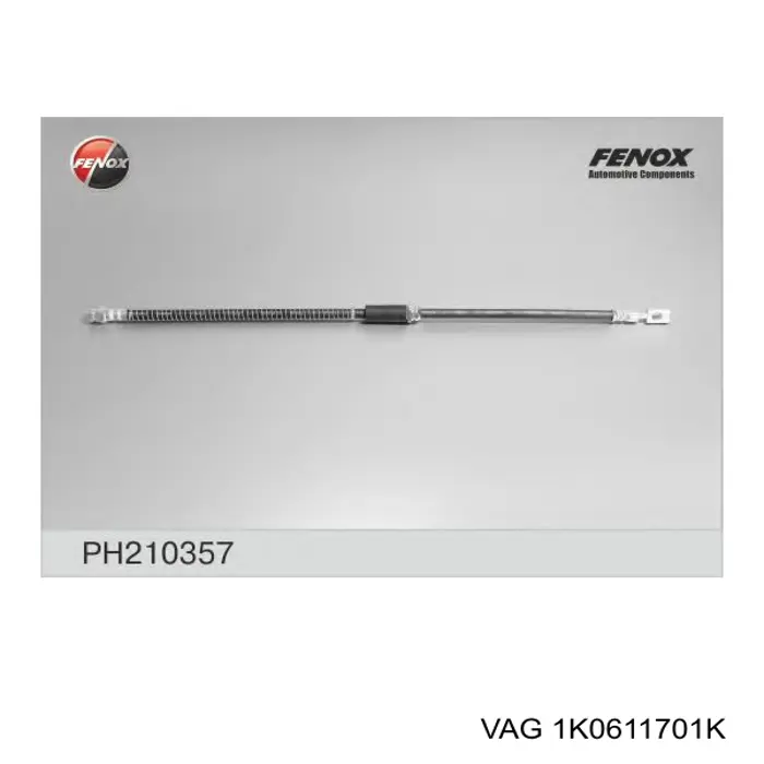 Latiguillo de freno delantero Volkswagen Jetta 5 1K2