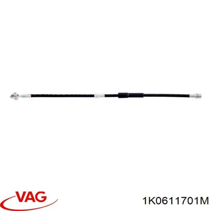1K0611701M VAG Tubo de frenos delantero