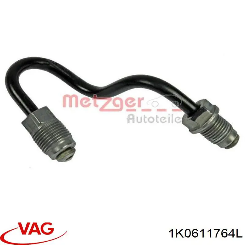1K0611764L VAG Manguera de freno trasero derecho