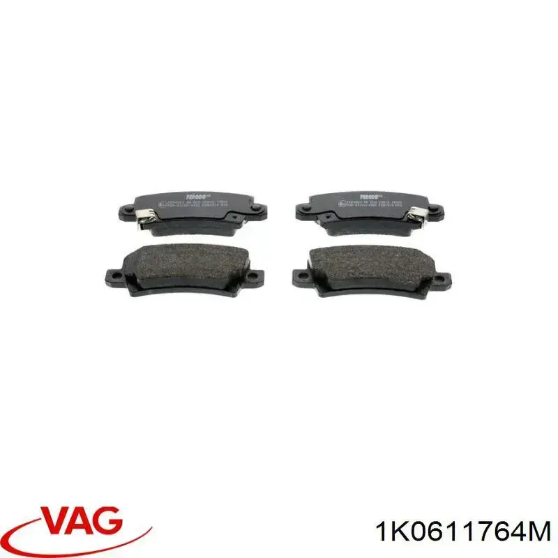 Manguera de freno trasera derecha VAG 1K0611764M precio, desde 21,02 EUR
