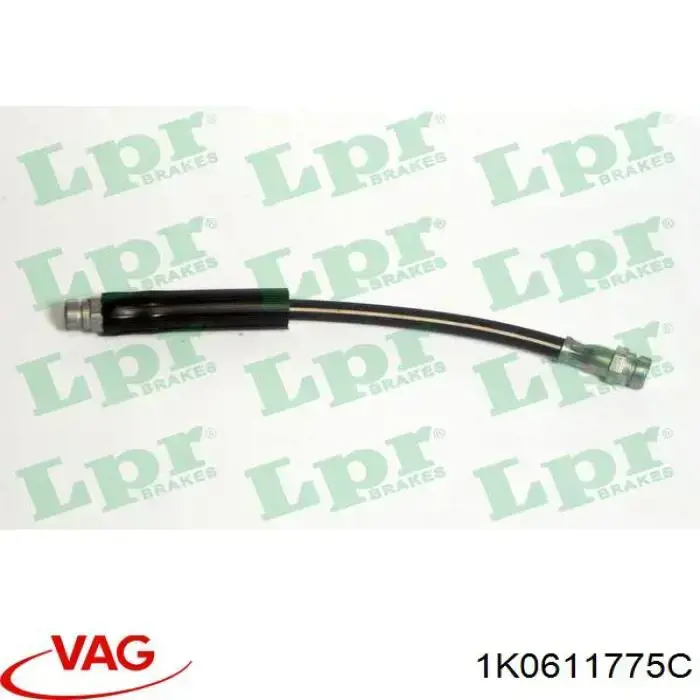 Tubo liquido de freno trasero VAG 1K0611775C