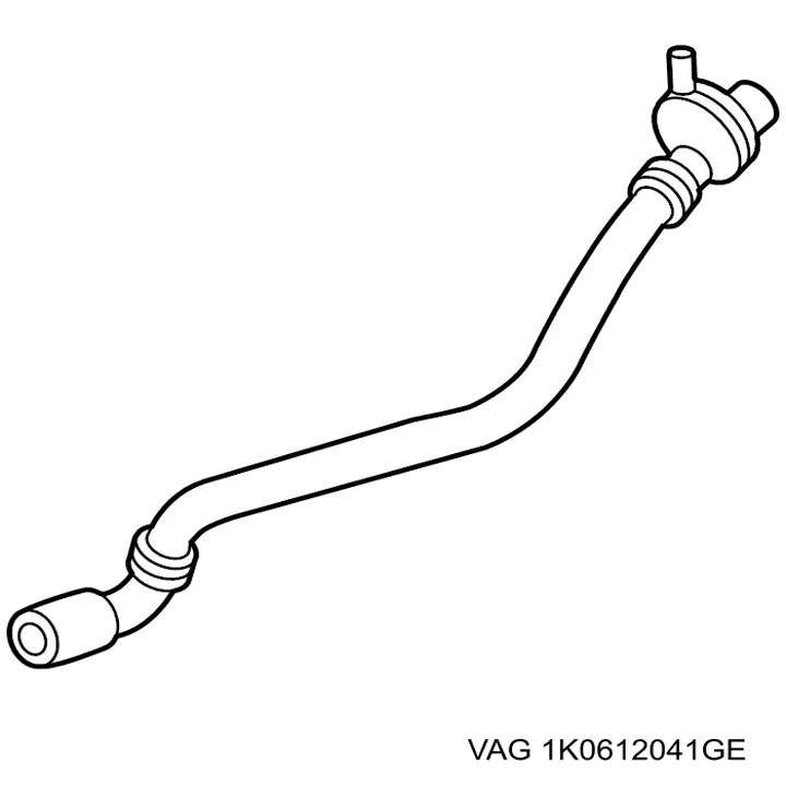 Tubo de vacío del servofreno VAG 1K0612041GE precio, desde 82,14 EUR