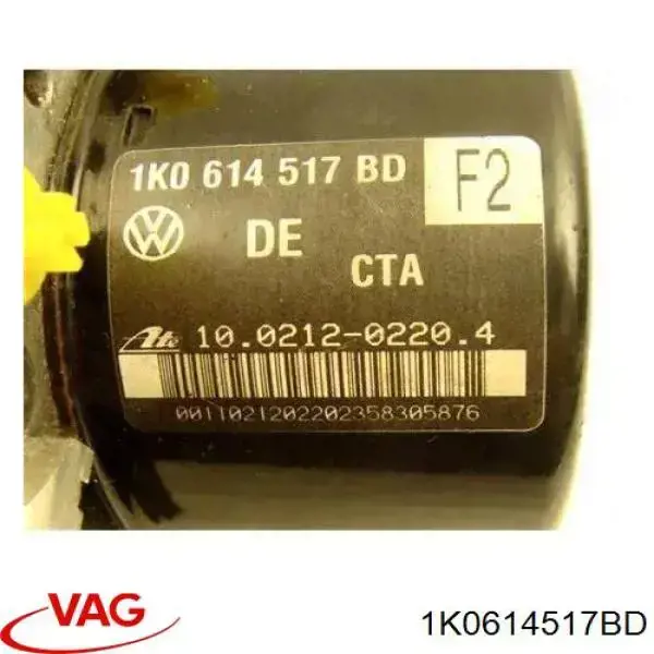 Módulo ABS 1K0614517BDBEF VAG