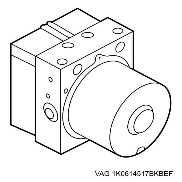 Bloque hidráulico ABS VAG 1K0614517BS precio, desde 1872,23 EUR