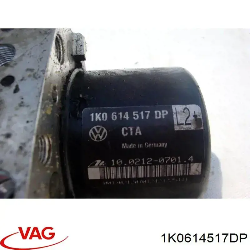1K0614517DP VAG módulo hidráulico abs