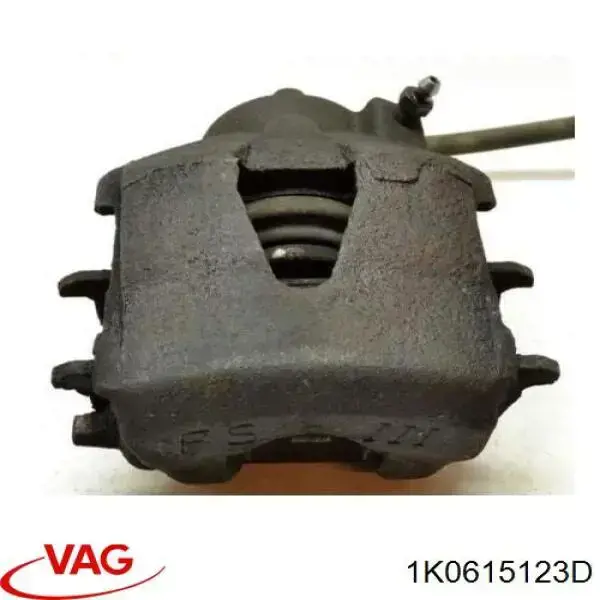 Pinza de freno delantera izquierda 1K0615123D VAG