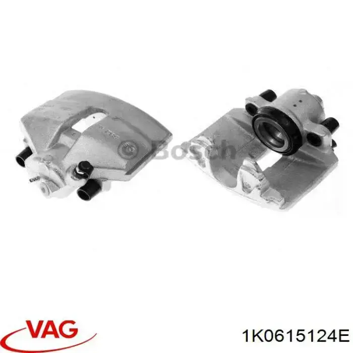 Pinza de freno delantera derecha VAG 1K0615124E precio, desde 33,40 EUR