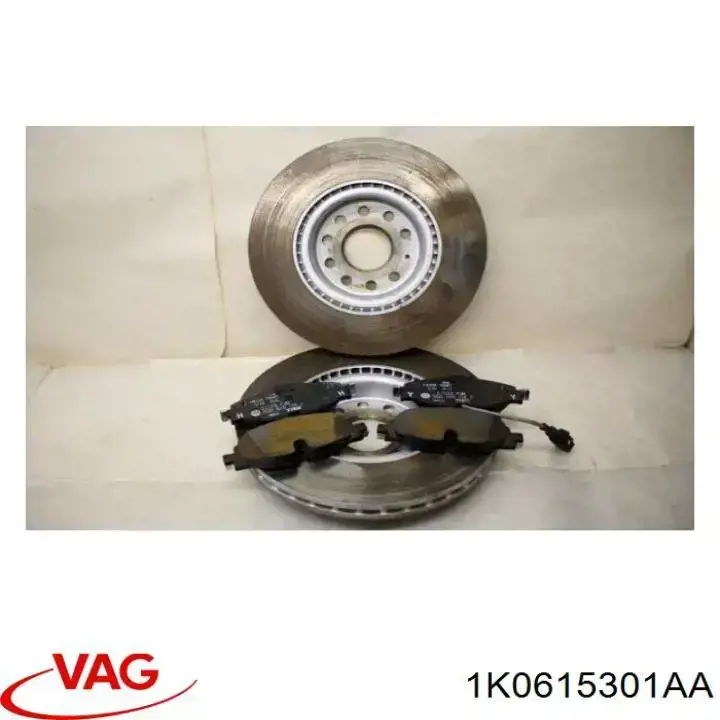 Disco de freno 1K0615301AA VAG