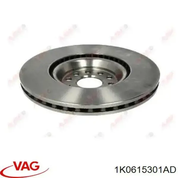 Comprar 1K0615301AD VAG Freno de disco delantero