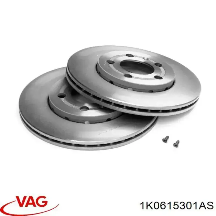 Disco de freno delantero VAG 1K0615301AS
