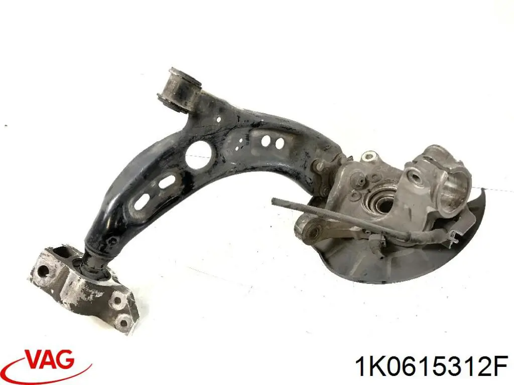 Protector de disco de freno delantero derecho VAG 1K0615312F