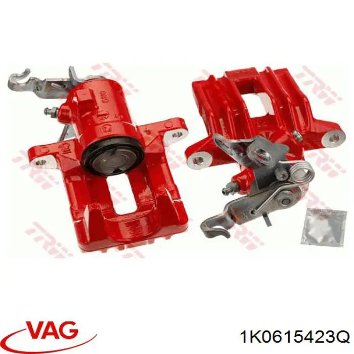 Pinza de freno trasera izquierda VAG 1K0615423Q