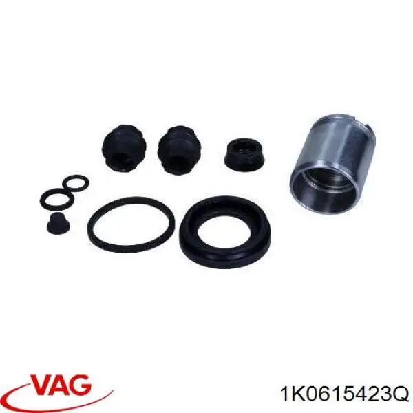 Pinza de freno trasera izquierda 1K0615423Q VAG