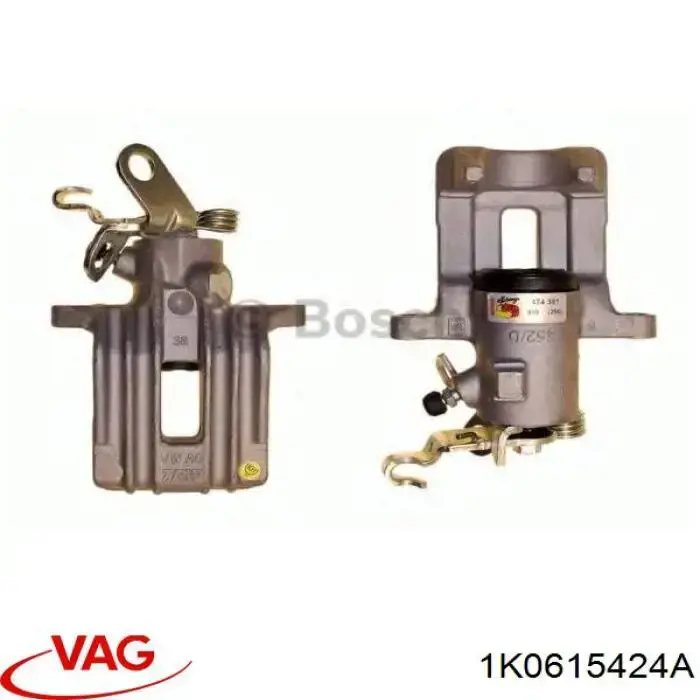 Pinza de freno trasera derecha VAG 1K0615424A precio, desde 35,21 EUR