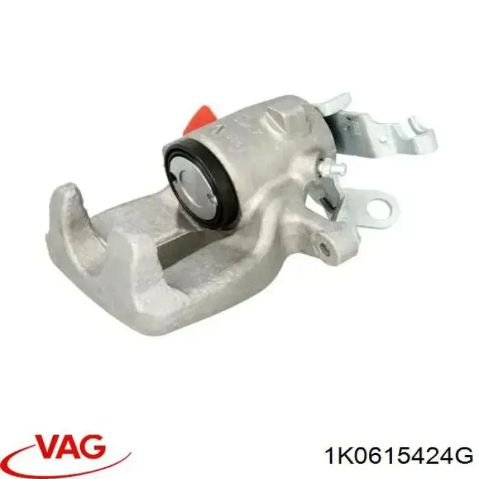 Pinza de freno trasera derecha 1K0615424G VAG