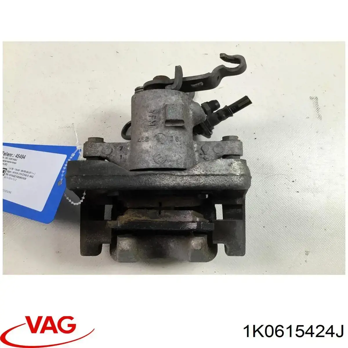 1K0615424J VAG Pinza de freno trasera derecha