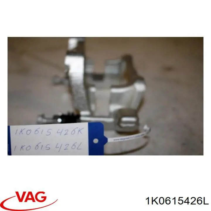 1K0615426L VAG soporte, pinza de freno trasera