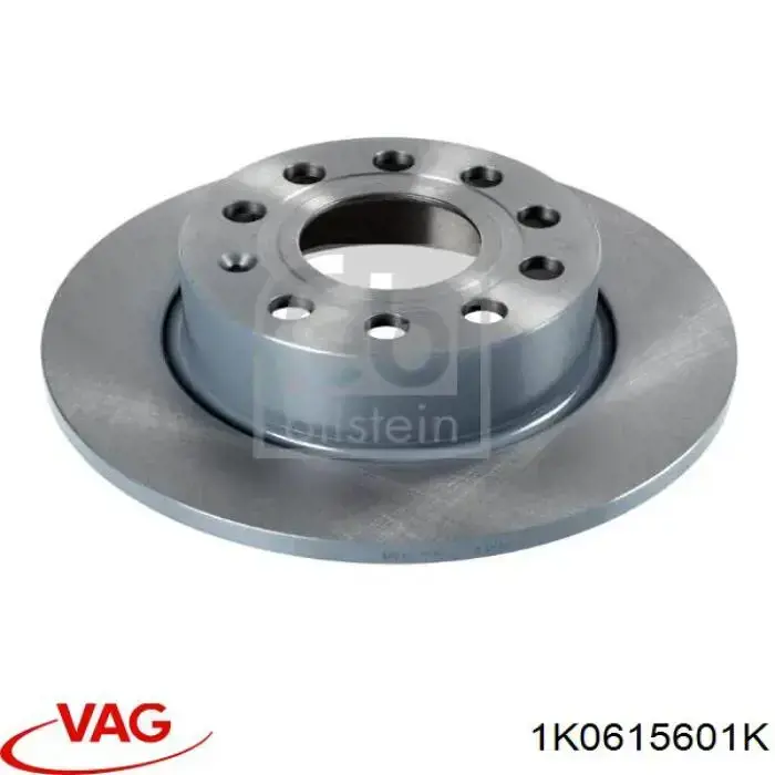Disco de freno trasero VAG 1K0615601K precio, desde 28,03 EUR