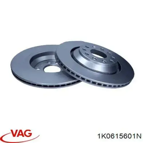 Comprar 1K0615601N VAG Disco de freno trasero