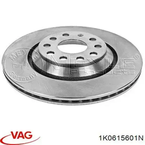 Disco de freno trasero VAG 1K0615601N precio, desde 42,03 EUR