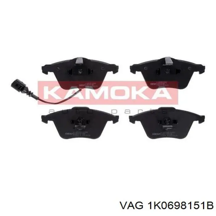 Pastillas freno delanteras VAG 1K0698151B precio, desde 38,73 EUR