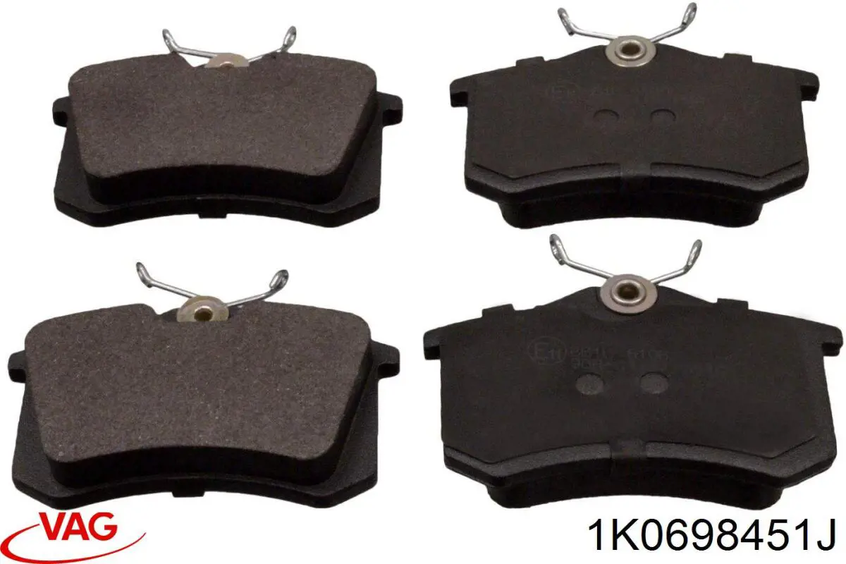 Pastillas traseras VAG 1K0698451J