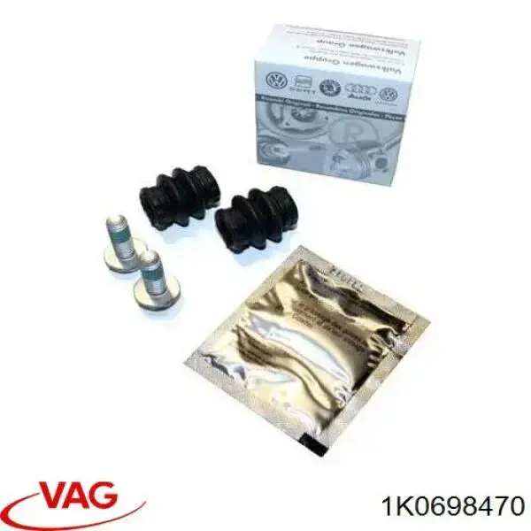 1K0698470 VAG fuelle, guía de pinza de freno trasera