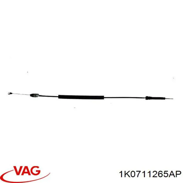 1K0711265AP VAG cable de accionamiento, caja de cambios (selección de marcha)