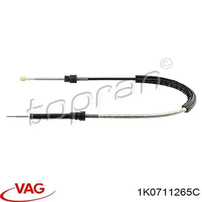 1K0711265C VAG cable de caja de cambios