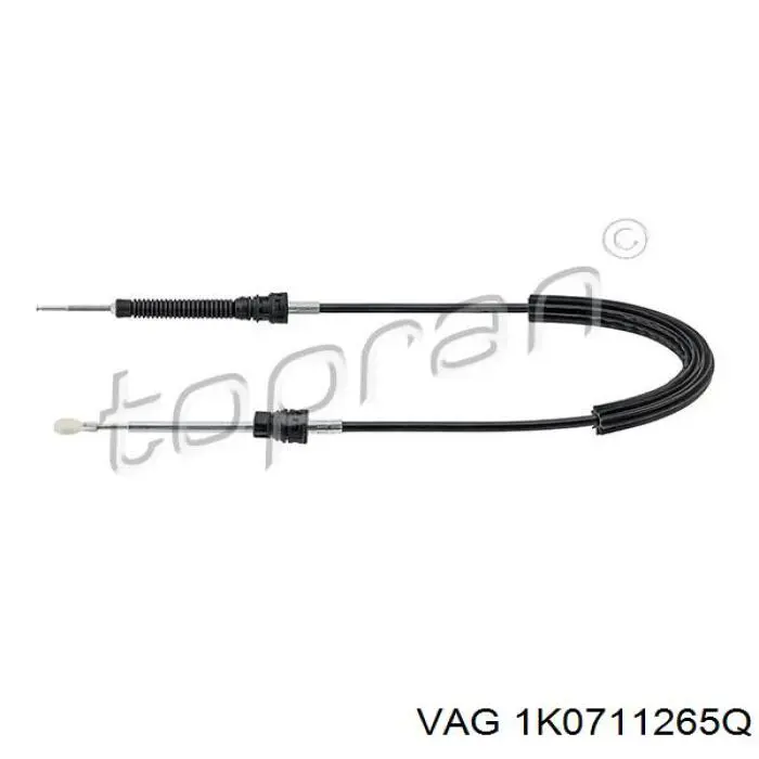 Cable palanca de cambios VAG 1K0711265Q precio, desde 21,94 EUR