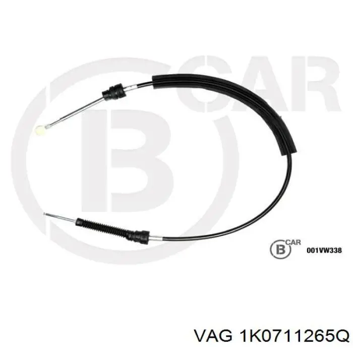Cable palanca de cambios para Volkswagen Passat (B6, 3C2)