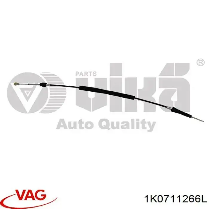 Cable de accionamiento, caja de cambios, selectora para Volkswagen Golf (5M1)