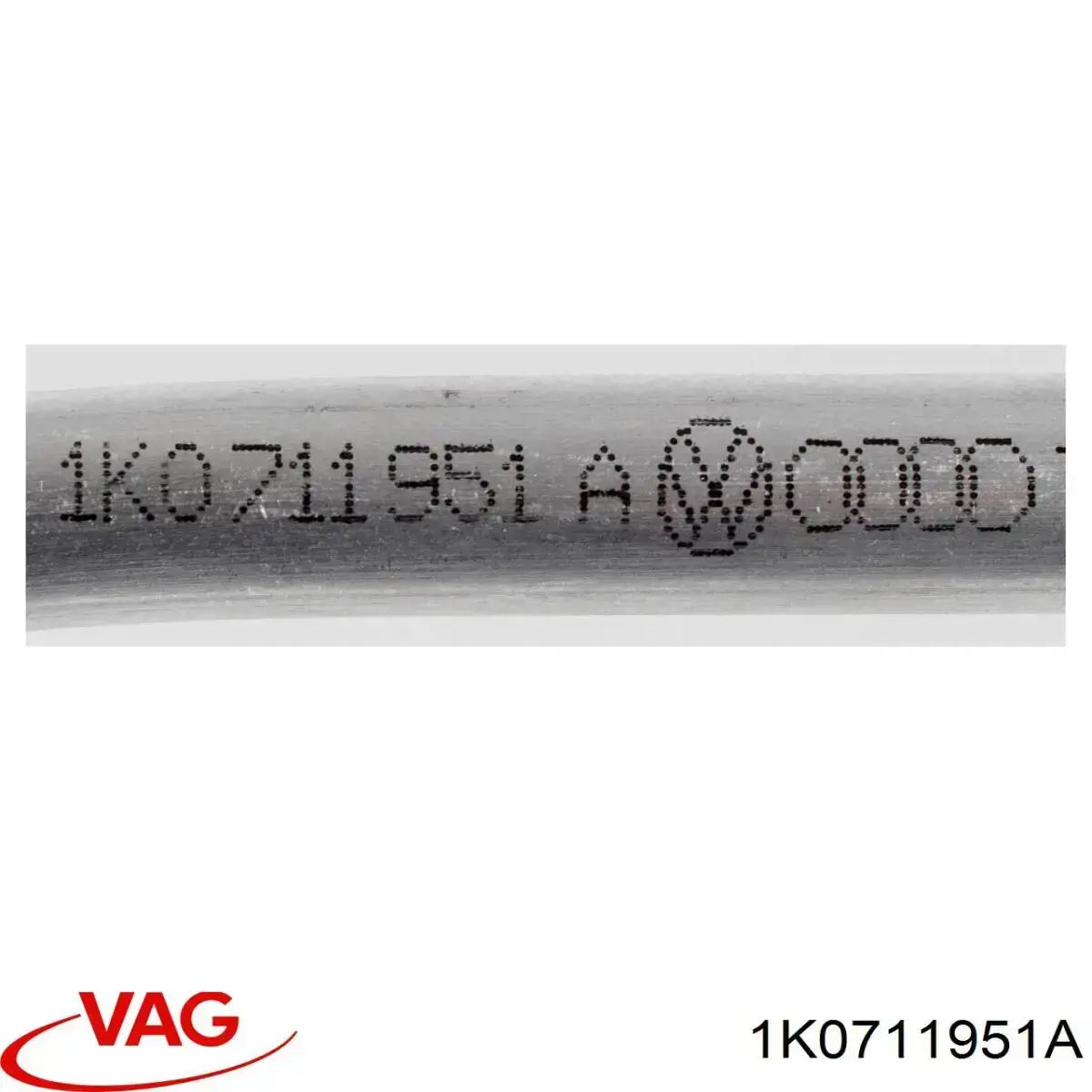 1K0711951A VAG cable de freno de mano delantero