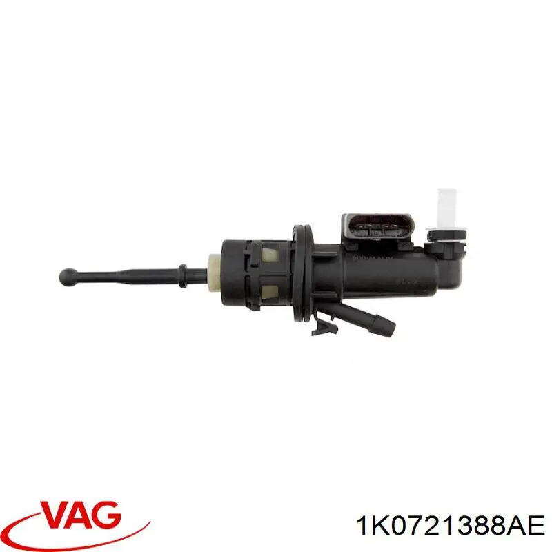 Cilindro maestro de embrague 1K0721388AE VAG