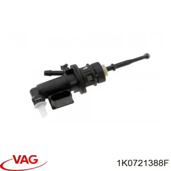 Cilindro maestro de embrague 1K0721388F VAG