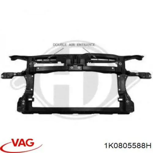 Panel de soporte del radiador y montaje de faros VAG 1K0805588H precio, desde 97,75 EUR