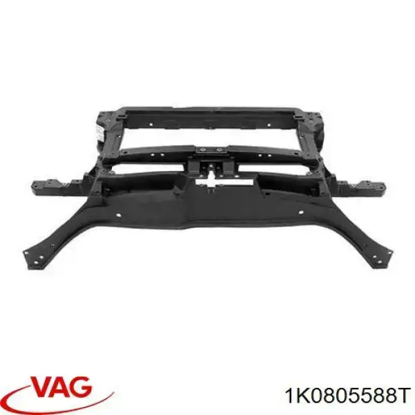 1K0805588T VAG soporte de radiador completo