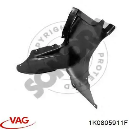 Comprar 1K0805911F VAG Guardalodos delantero izquierdo