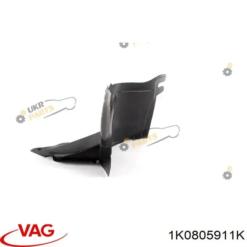 Guardalodos interior izquierdo, guardafango delantero VAG 1K0805911K precio, desde 18,72 EUR