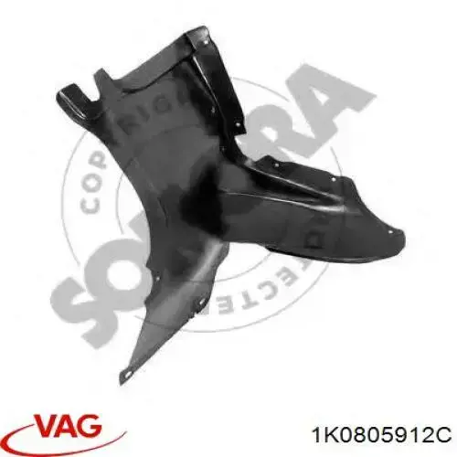 Comprar 1K0805912C VAG Guardalodos interior delantero derecho