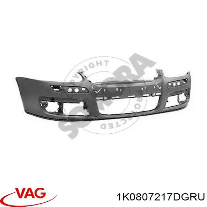 Comprar 1K0807217DGRU VAG Defensa delantera