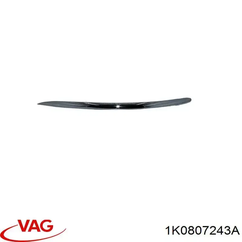 Moldura de parachoques delantera izquierda VAG 1K0807243A precio, desde 10,35 EUR