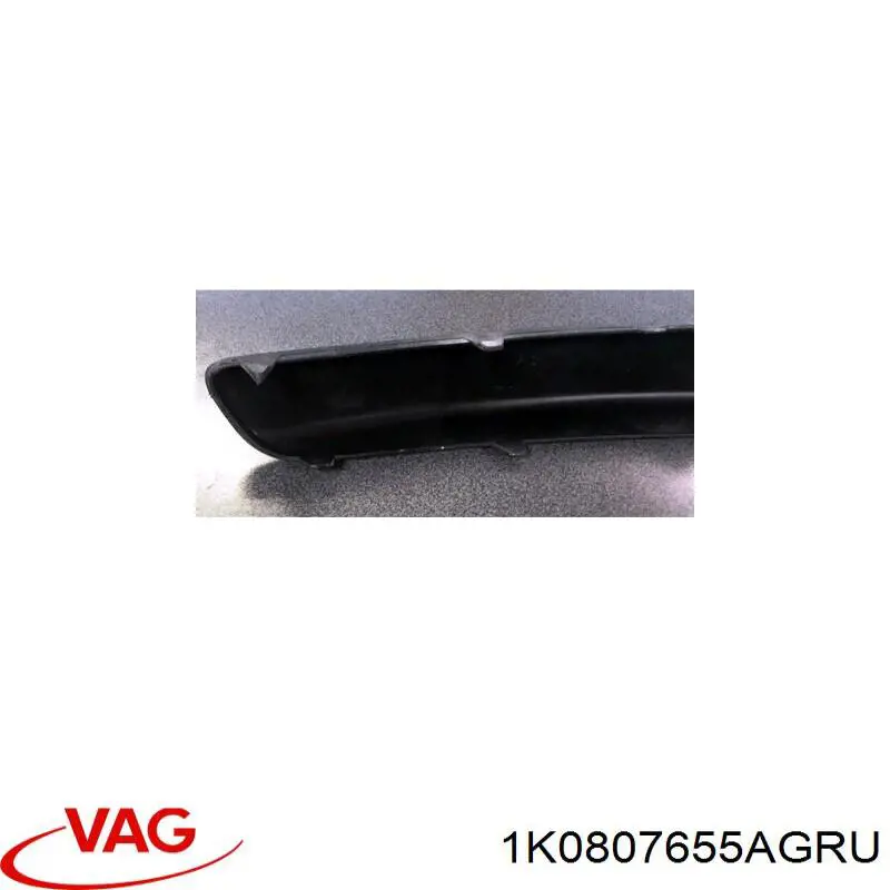 Moldura de paragolpes delantero izquierdo para Volkswagen Golf 