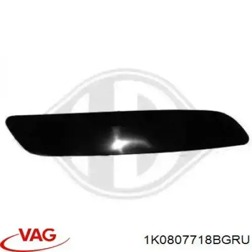 Comprar 1K0807718BGRU VAG Moldura del parachoques delantero derecho