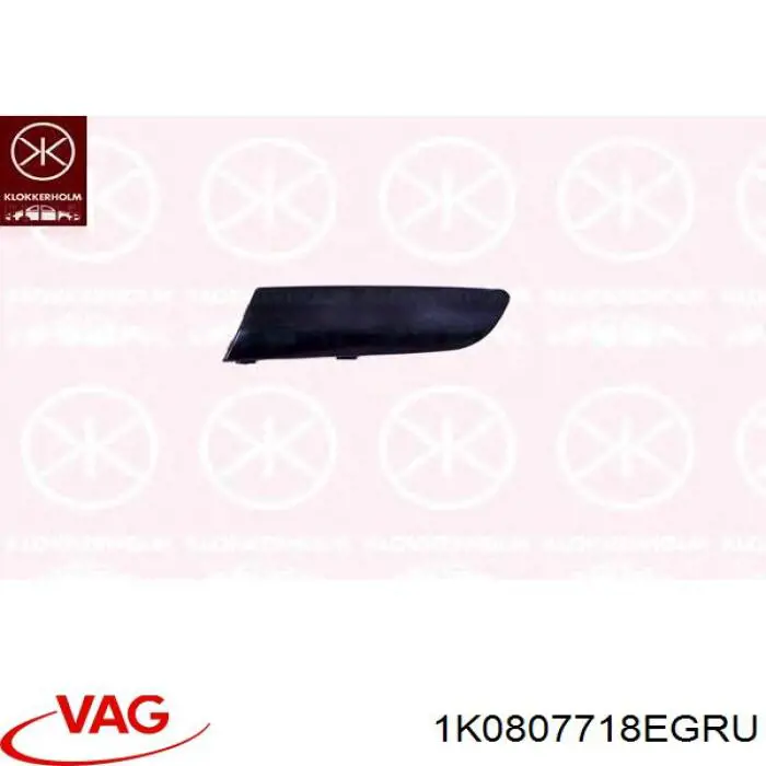 Comprar 1K0807718E VAG Moldura del parachoques delantero derecho