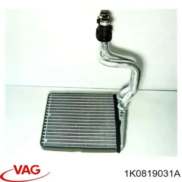 1K0819031A VAG radiador de calefacción