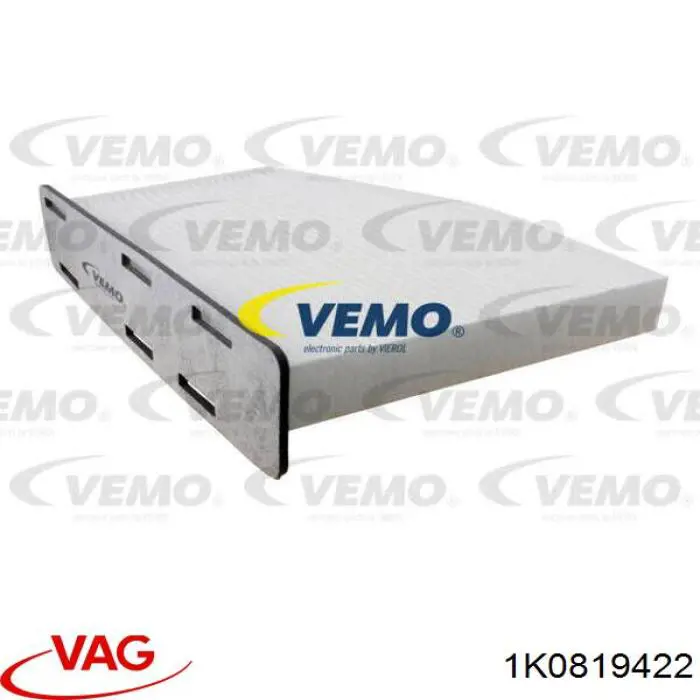Filtro de cabina VAG 1K0819422 precio, desde 9,74 EUR